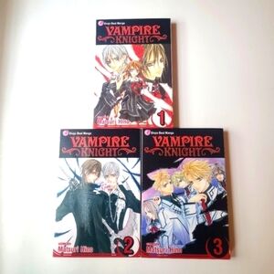 VAMPIRE Knight Manga - Volumes 1-3 - Shojo Beat - Books